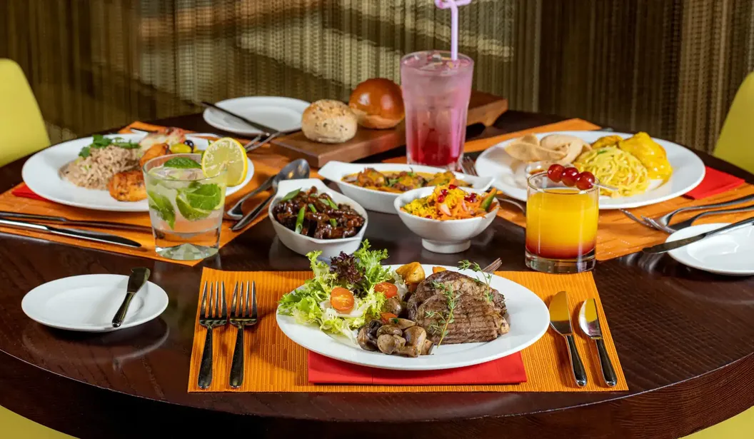 Buy 1 Get 1 Lunch or Dinner Buffet at Bistro, Courtyard by Marriott Abu Dhabi with SupperClub