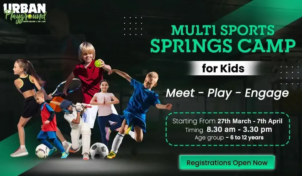 10% OFF Multi-Sports Spring Camp & Cricket Spring Camp at Urban Playground