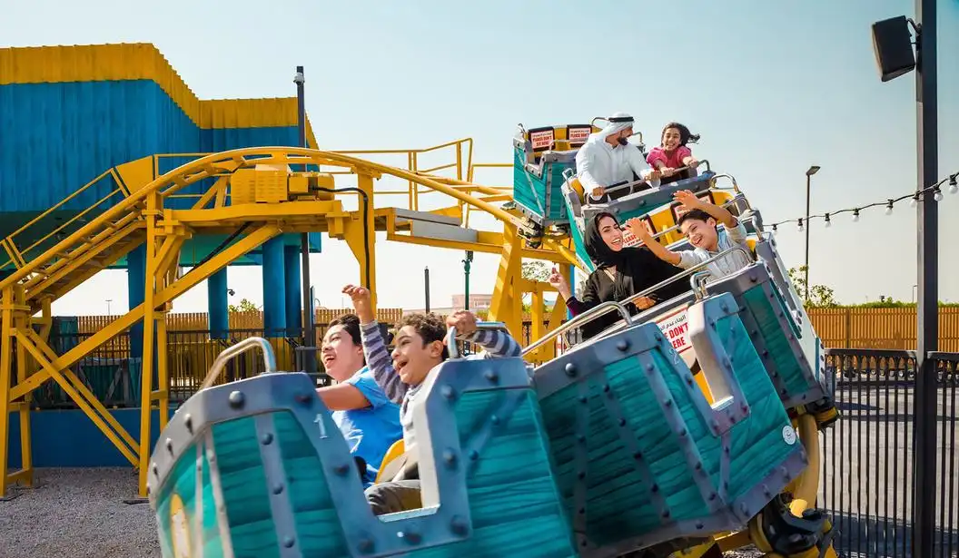 Roller Coaster at Bollywood Parks Dubai