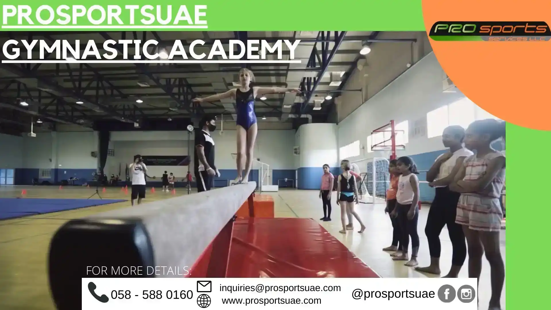 Prosportsuae Gymnastic Academy Sharjah