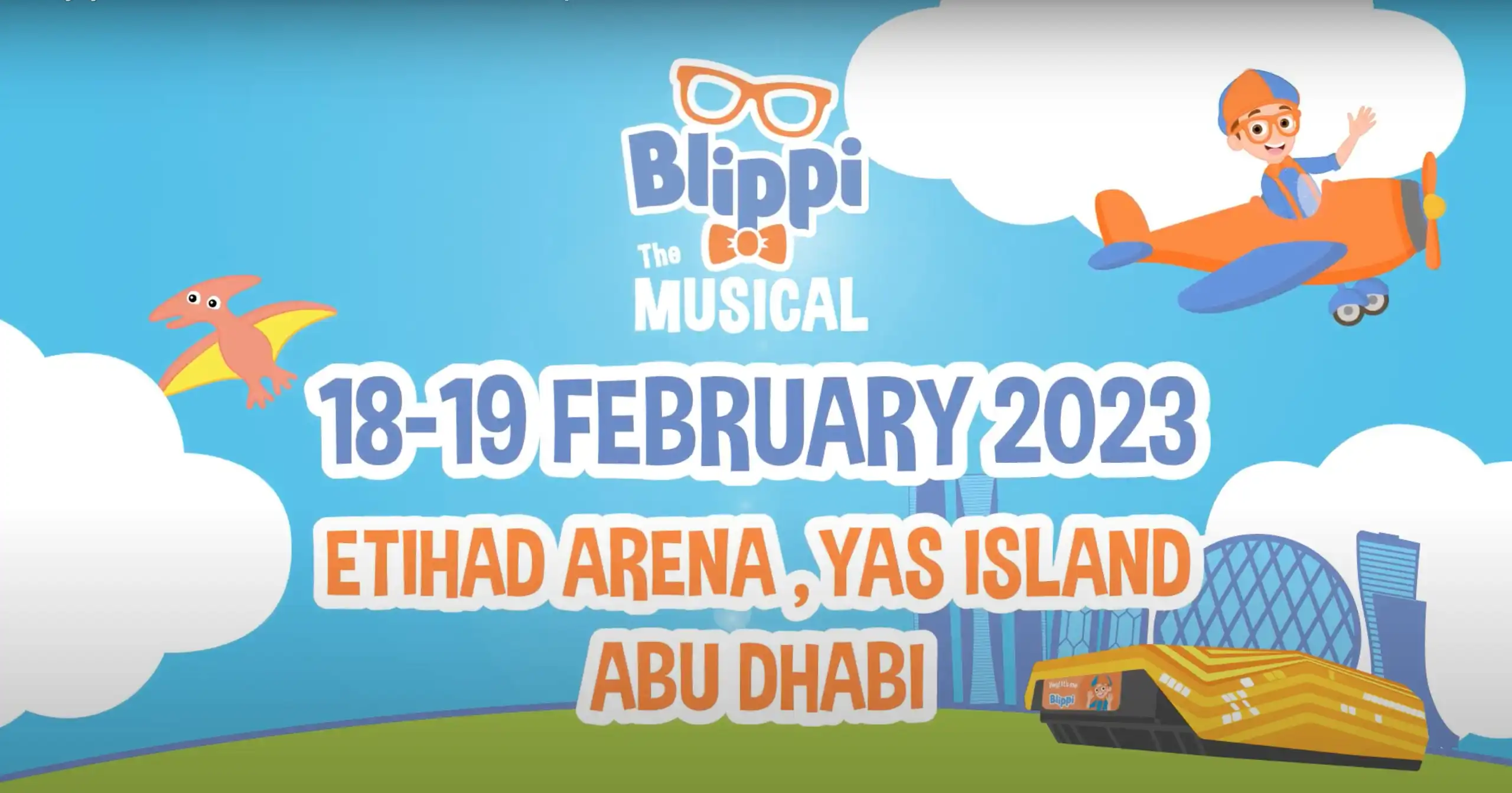 Blippi The Musical Live in Abu Dhabi